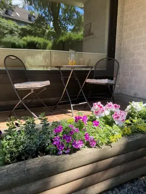Ein Garten an der Unterkunft Fewo Lotte