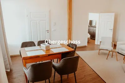 Küche/Küchenzeile in der Unterkunft Alte Münze Apartments