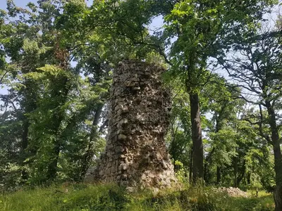 Naturlandschaft in der Nähe des Ferienhauses