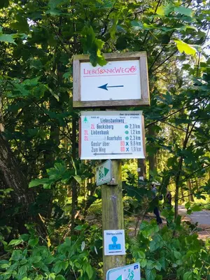 Naturlandschaft in der Nähe der Ferienwohnung