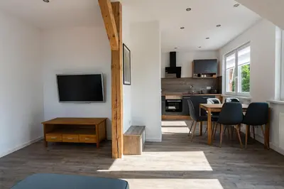 TV/Unterhaltungsangebot in der Unterkunft Ferienwohnung am Steinbach 2