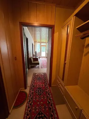Ein Bett oder Betten in einem Zimmer der Unterkunft Urige Ferienwohnung Bocksbergblick Ferienpark Hahnenklee