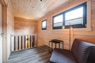 TV/Unterhaltungsangebot in der Unterkunft Bergwaldchalets Wellness