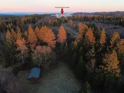 Naturlandschaft in der Nähe der Ferienwohnung