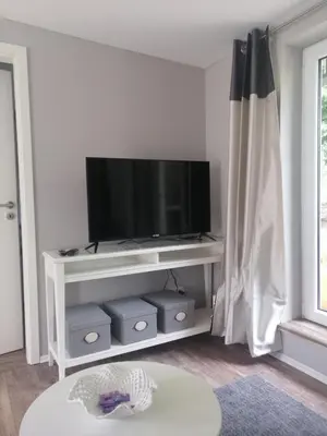 TV/Unterhaltungsangebot in der Unterkunft Ferienwohnung Am Stadtwald