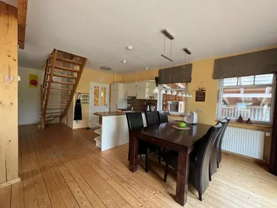 Küche/Küchenzeile in der Unterkunft Haus Krönchen