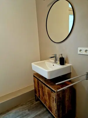 Ein Badezimmer in der Unterkunft Zum Jakobi 4