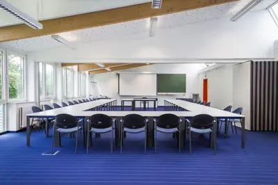 Der Geschäftsbereich oder Konferenzraum in der Unterkunft K6 Seminarhotel