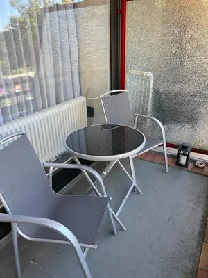 Ein Balkon oder eine Terrasse in der Unterkunft Haus am See HS 715 S