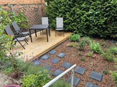 Ein Garten an der Unterkunft Fewo Rico 3