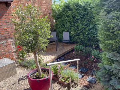 Ein Garten an der Unterkunft Fewo Rico 3