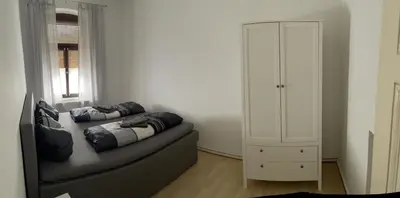 Ein Sitzbereich in der Unterkunft Fewo Rico 3