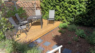 Ein Garten an der Unterkunft Fewo Rico 3