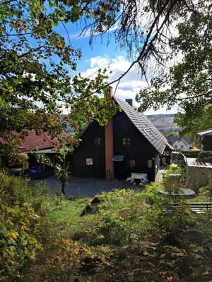 Ein Garten an der Unterkunft Haus Erna Schierke