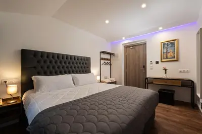 Ein Bett oder Betten in einem Zimmer der Unterkunft Angelo Spa Resort