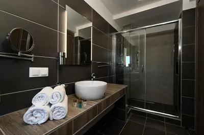 Ein Badezimmer in der Unterkunft Angelo Spa Resort