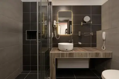 Ein Badezimmer in der Unterkunft Angelo Spa Resort