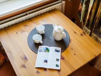 Kaffee-/Teezubehör in der Unterkunft Haus Sabine - Zimmer 2