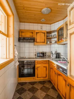 Küche/Küchenzeile in der Unterkunft Ferienwohnung An der Malzmühle