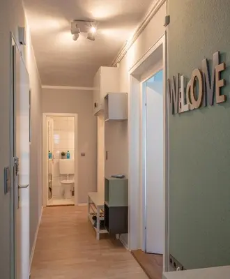 Grundriss der Unterkunft Ferienwohnung LichtBlickHarz