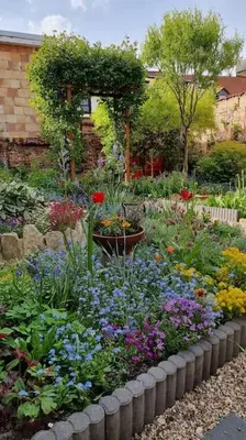 Ein Garten an der Unterkunft Fewo Otto