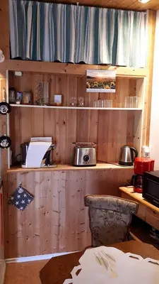 Kaffee-/Teezubehör in der Unterkunft Gartenhaus Haufe