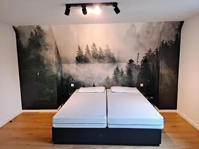 Ein Bett oder Betten in einem Zimmer der Unterkunft Meine HarzZeit