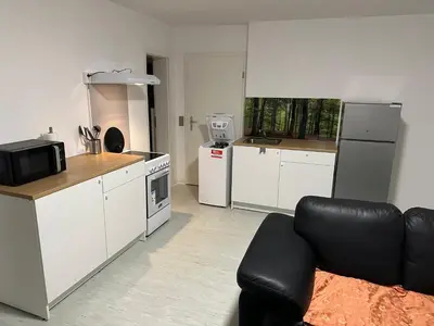Küche/Küchenzeile in der Unterkunft 2 Zimmer Whg
