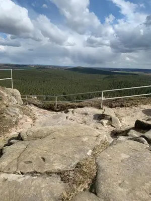 Naturlandschaft in der Nähe der Ferienwohnung
