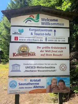 Ein Zertifikat, Auszeichnung, Logo oder anderes Dokument, das in der Unterkunft Ferienwohnung an der Oker ausgestellt ist