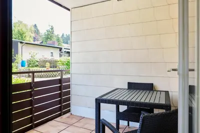 Ein Balkon oder eine Terrasse in der Unterkunft Mountain Suites Braunlage - Bergzauber