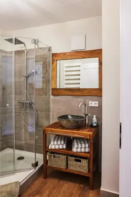 Ein Badezimmer in der Unterkunft Mountain Suites Braunlage - Bergzauber