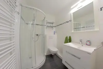 Ein Badezimmer in der Unterkunft Apartment 535
