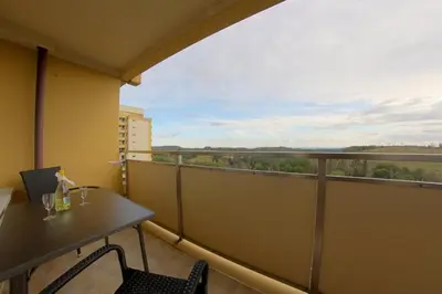Ein Balkon oder eine Terrasse in der Unterkunft Apartment 535