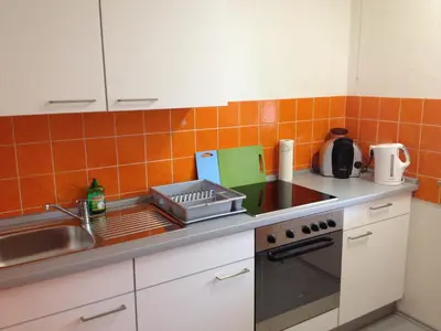 Küche/Küchenzeile in der Unterkunft Apartment Johanna
