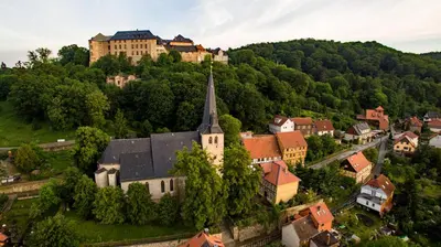 Naturlandschaft in der Nähe des Ferienhauses