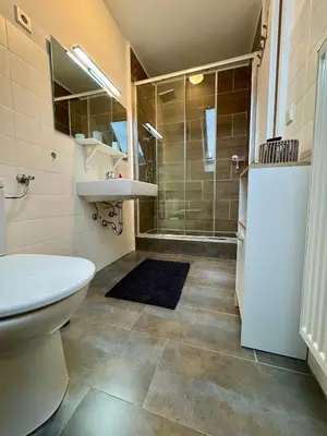 Ein Badezimmer in der Unterkunft Harzgemütlichkeit für 2 Personen und Haustier - Altenau!