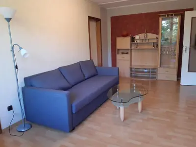 Ein Sitzbereich in der Unterkunft Utuwe