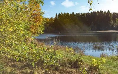 Naturlandschaft in der Nähe des Ferienhauses