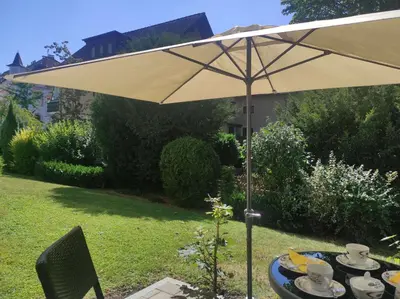 Ein Garten an der Unterkunft Ferienwohnung Magdalena