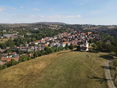Naturlandschaft in der Nähe der Ferienwohnung