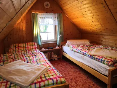 Ein Bett oder Betten in einem Zimmer der Unterkunft Haus Fessel - Zeterklippe