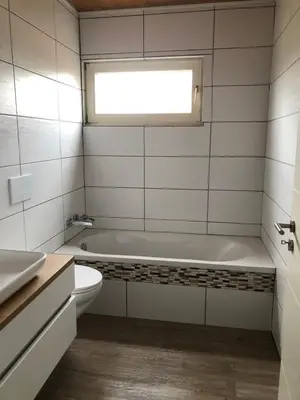 Ein Badezimmer in der Unterkunft Brockenblick