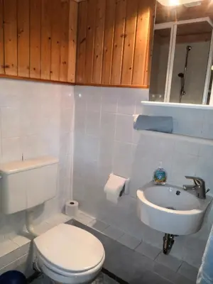 Ein Badezimmer in der Unterkunft Haus Fessel - Helenenruh