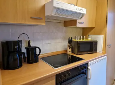 Küche/Küchenzeile in der Unterkunft Haus Fessel - Birkenkopf