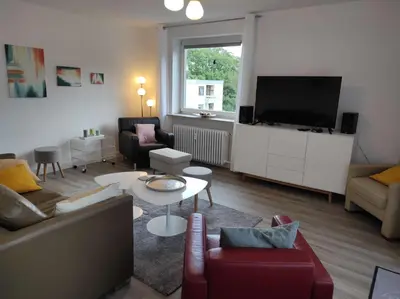 TV/Unterhaltungsangebot in der Unterkunft Ferienwohnung Waldwiese