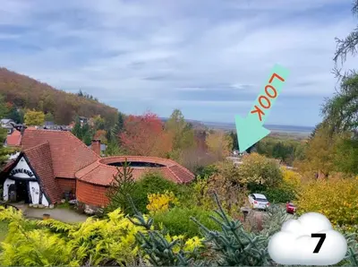 Naturlandschaft in der Nähe der Ferienwohnung