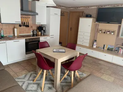 Küche/Küchenzeile in der Unterkunft Ferienwohnung Pölkentor