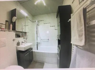Ein Badezimmer in der Unterkunft Ferienwohnung App 256