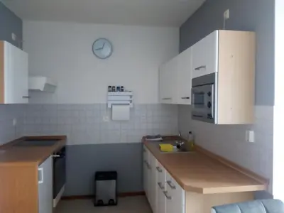 Küche/Küchenzeile in der Unterkunft Ferienwohnung Fröhlich